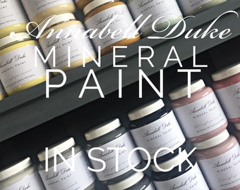 Annabell Duke Mineral Paint 150ml and 500ml sizes - The Perfect and Cost Effecting Upcycling and Furniture Paint with a Professional Finish