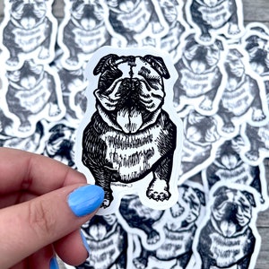 Bulldog Sticker