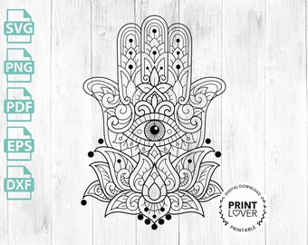 Download Hamsa Svg Etsy