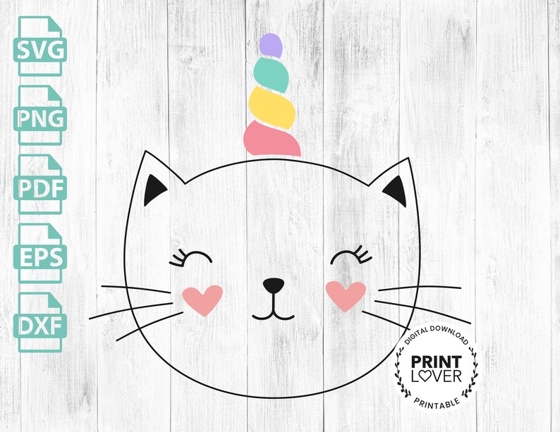 Free Free Unicorn Kitty Svg 669 SVG PNG EPS DXF File