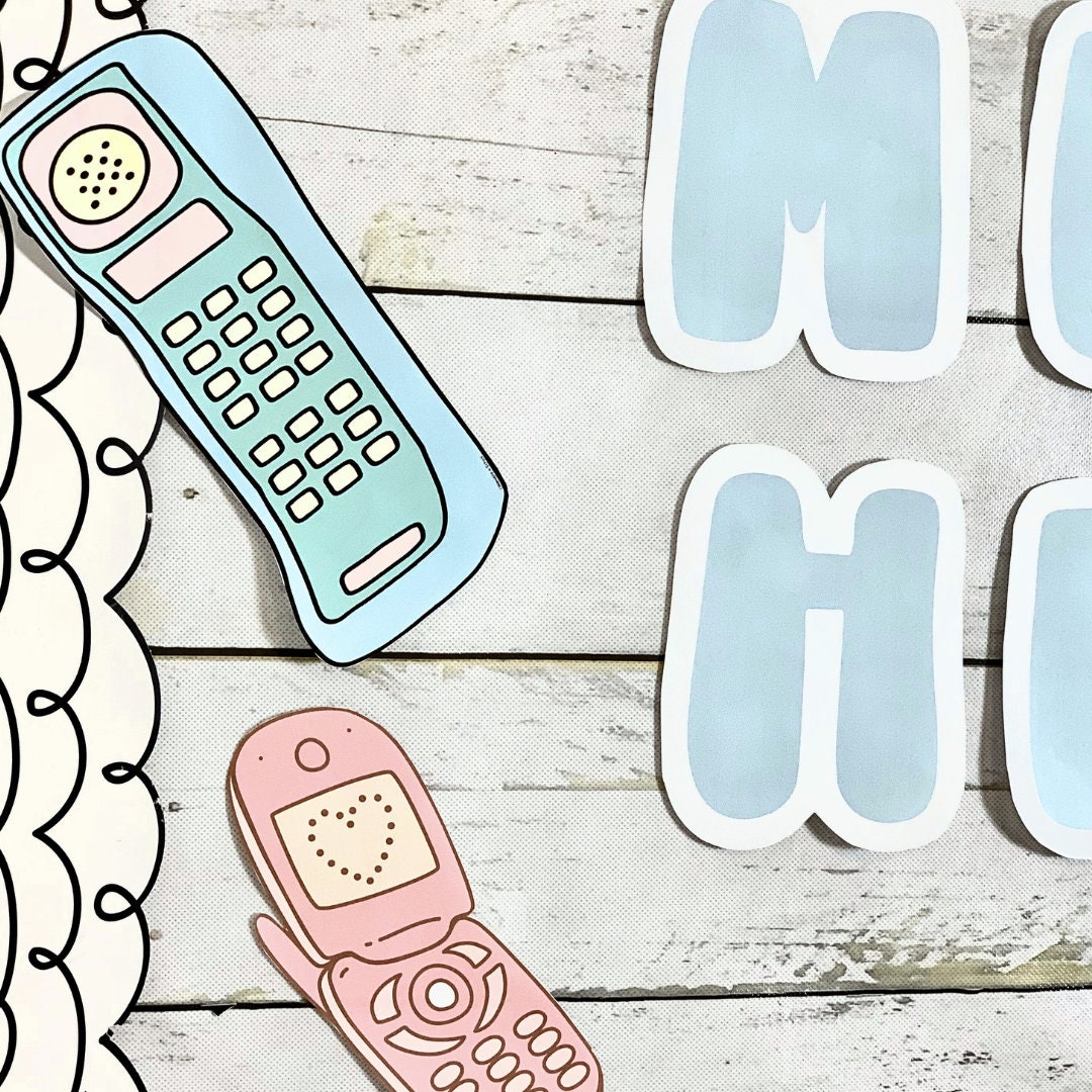 Mental Health Bulletin Board Retro Decor Mental Health Matters Bell ...
