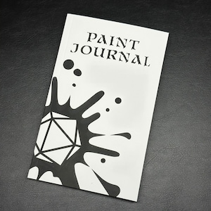 Paint Journal for tabletop miniatures and other hobbies.