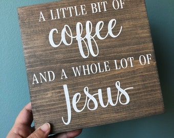 Coffee and Jesus