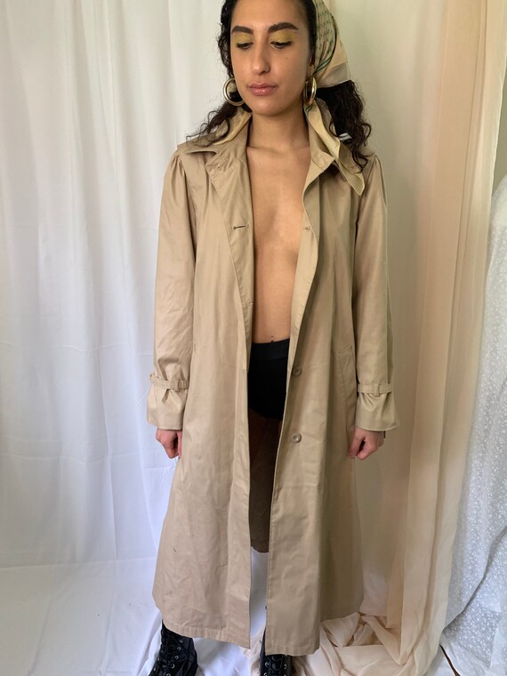 Khaki Vintage Raincoat