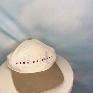 vintage Budweiser SnapBack hat cap king of beers