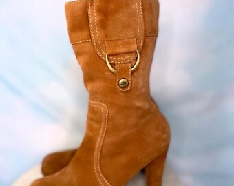 Vintage 90s Y2k Skechers Tan Brown Nubuck Suede Leather  display picture 1