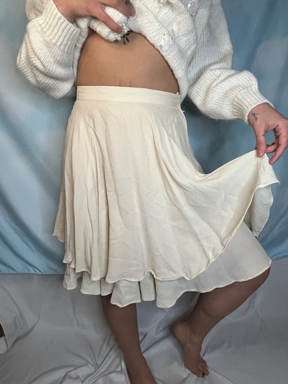 Vintage 100% silk neiman marcus skirt