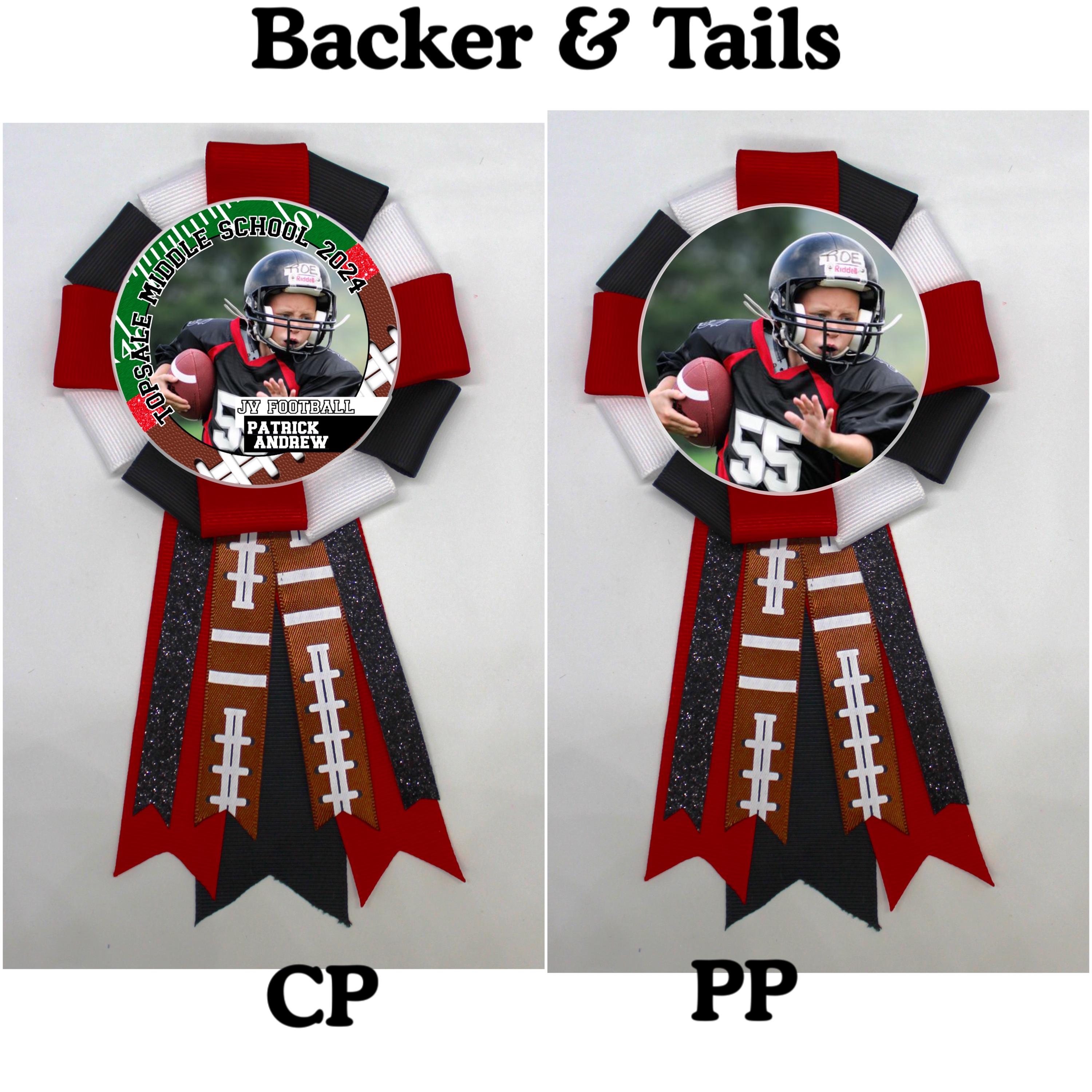 Football Back Button Brag Buttons Football - Etsy