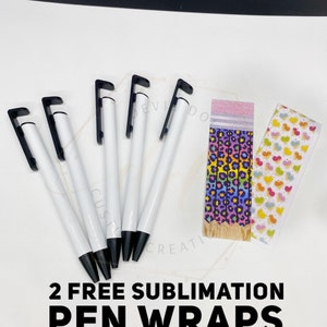 Pack Of 10 Sublimation Pen Blanks With Shrink Wrap Coated Aluminum Tube  Body For Sublimation Printing Ballpoint Pens - Wooden Colored Pencils -  AliExpress