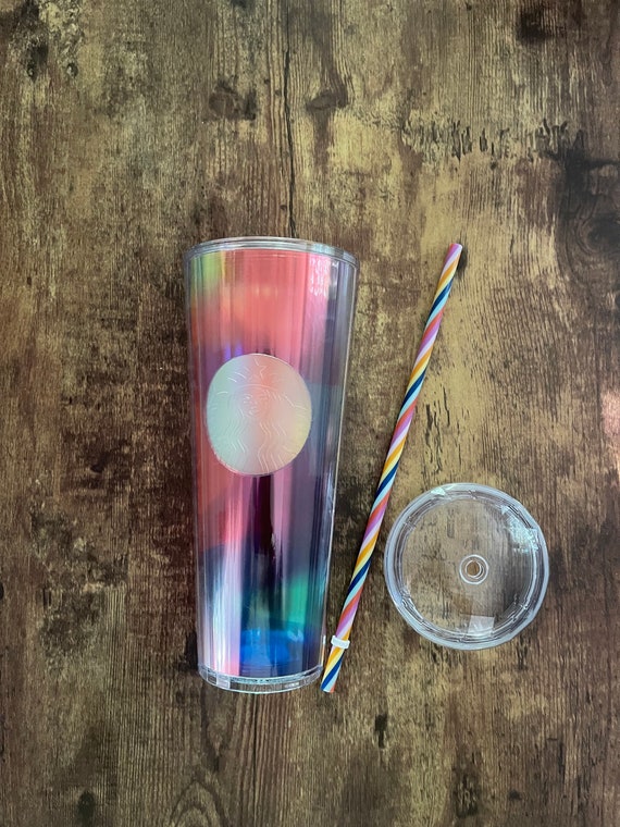 Starbucks 2021 Summer Collection | Kaleidoscope | Dome Tumbler| Cold Cups|  Limited Edition| Rainbow| Venti 24oz