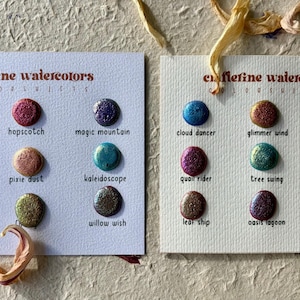 Colorshift Watercolor Dot Card: Handmade Sample Set