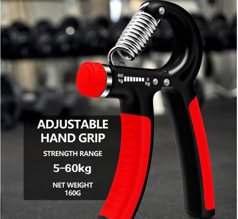 Gym Fitness Hand Grip 560Kg Men Adjustable Finger Heavy Etsy