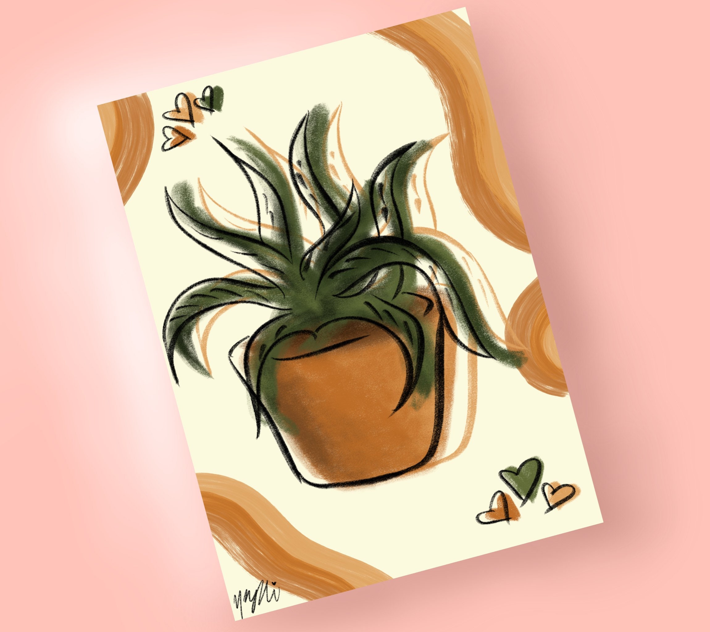 Plant illustrations / botanical / plant vines / aesthetic / Etsy
