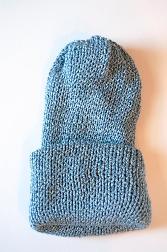 Spring Heathered Double-knit Hats
