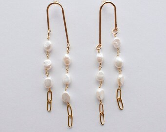 Giuliana Earrings (14k Gold Filled)