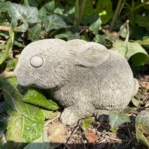 Bunny rabbit statue | reconstituted stone farm animal concrete garden ornament