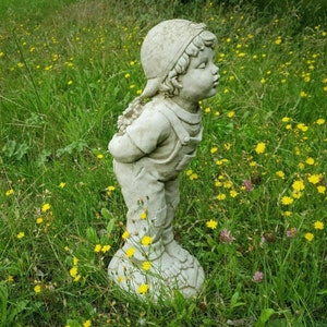 Figurine D'escargot De Bienvenue, Statue De Jardin En Résine