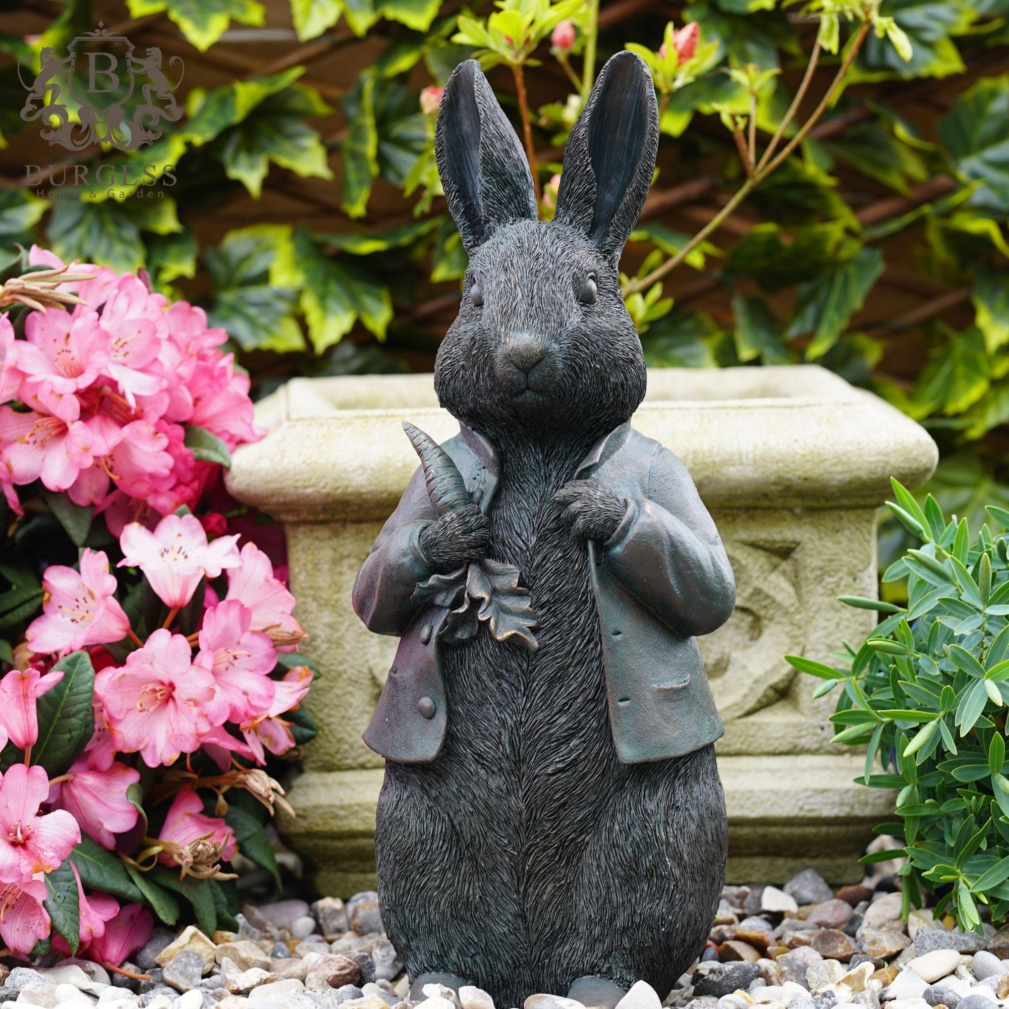 Resin Peter Rabbit Peter Rabbit Large Resin Statue | Home Garden Ornament Beatrix Potter ...