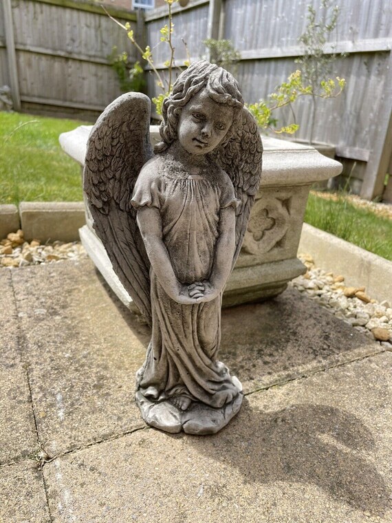 Stone fairy statues Clearance