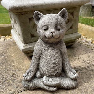 Black Obsidian Kitten Cat Figurine Hand Carved Miniature Black Obsidian Kitten Cat Figurine Hand Carved Miniature