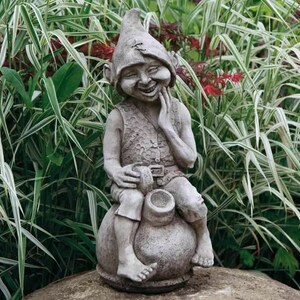 Nain De Jardin Doigt d'honneur Ornements de Jardin Jardin GNOME gonk  Ornements résine GNOME GNOME GNOME Figurine Jardin Ornements décorations  pour Le Patio de Cour à Maison