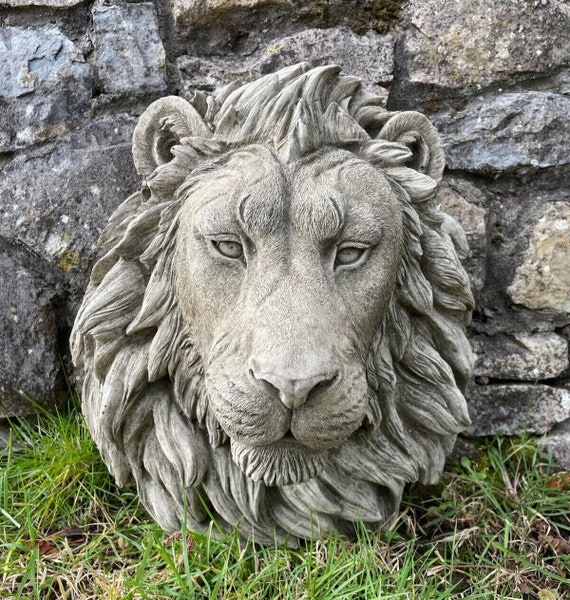 CERCLE DE MUR DE LION NOIR ET BLANC – DALUXE ART