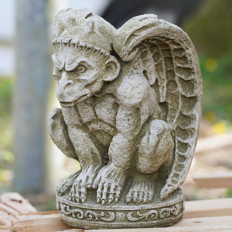 Large Gargoyle Statue - Etsy