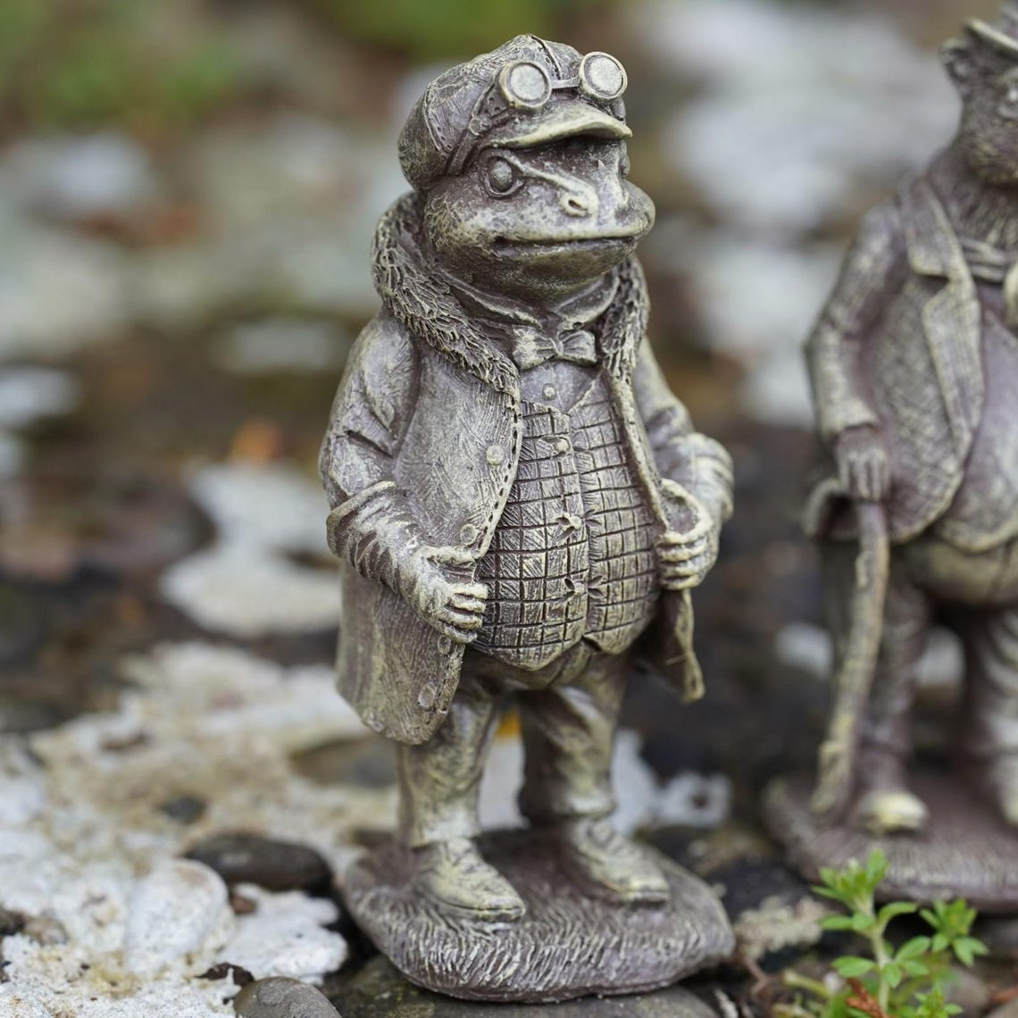 Set 4 Wind in the Willows Resin Statue | Mr Badger Mole Toad Ratty Home ...