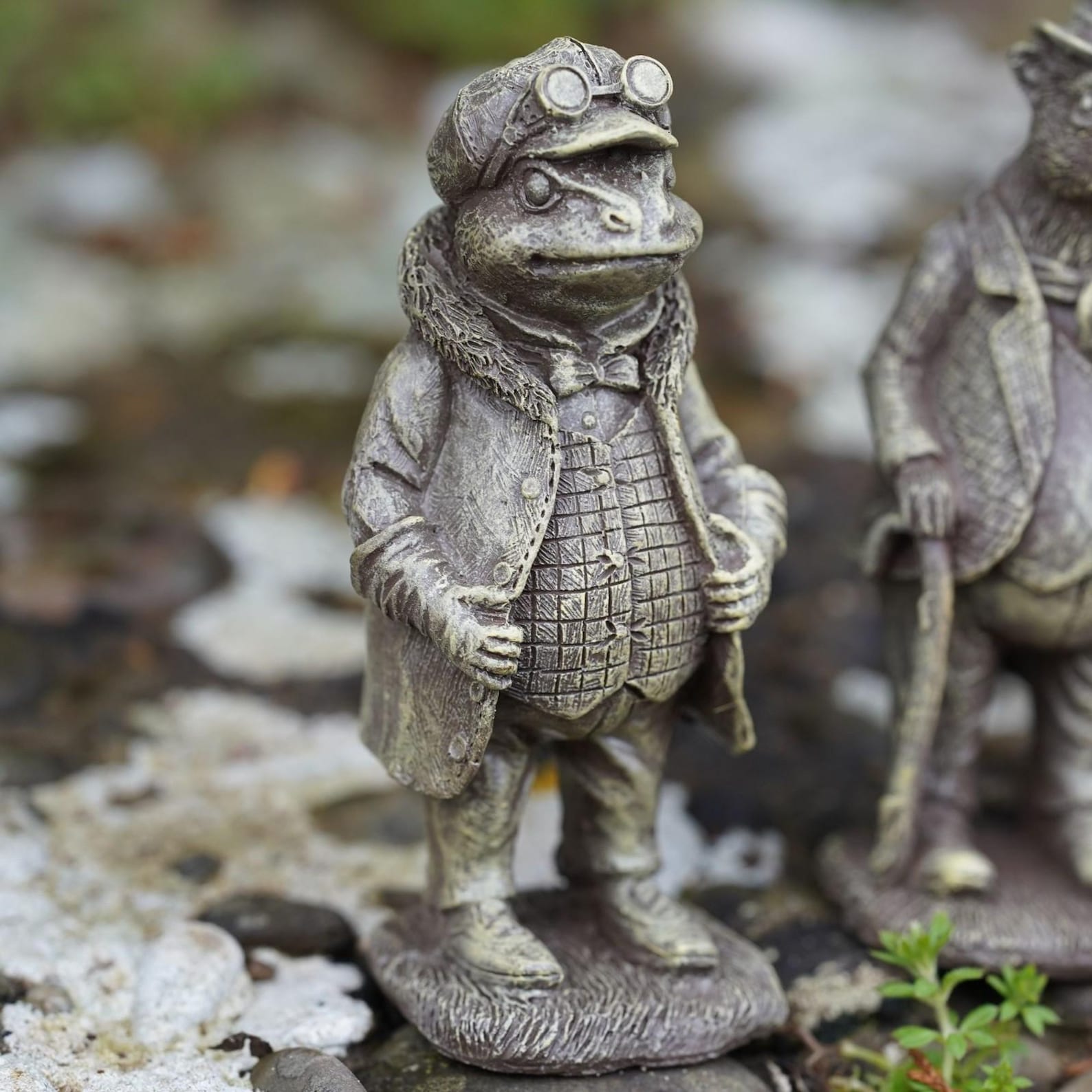Set 4 Wind in the Willows Resin Statue | Mr Badger Mole Toad Ratty Home ...