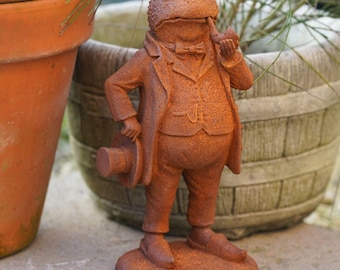 Cast Iron Mr Toad Garden Sculpture | outdoor wind in the willows statue ornament Home Decoration Gift