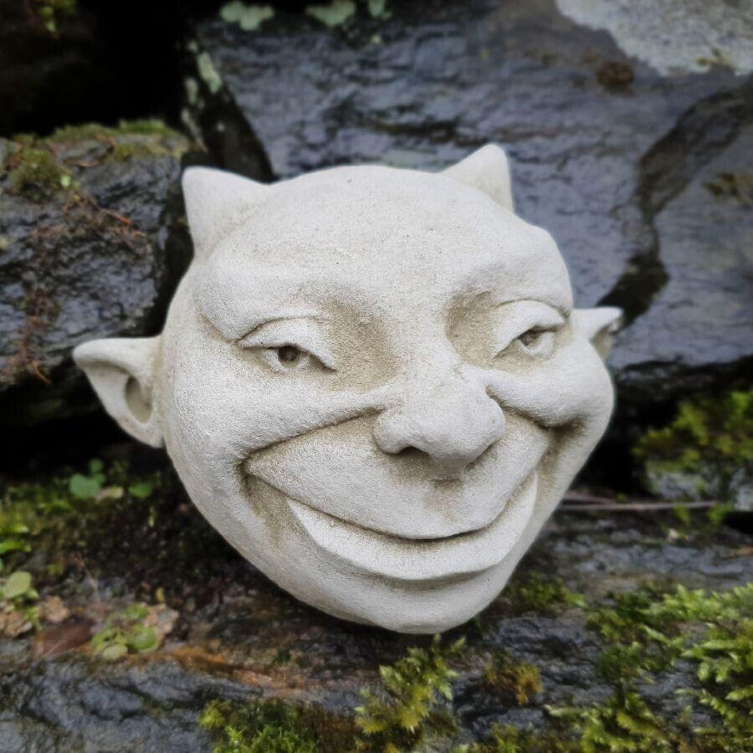 Sprite A Stone Statue | Gargoyle Gremlin Outdoor Garden Ornament Decoration Gift