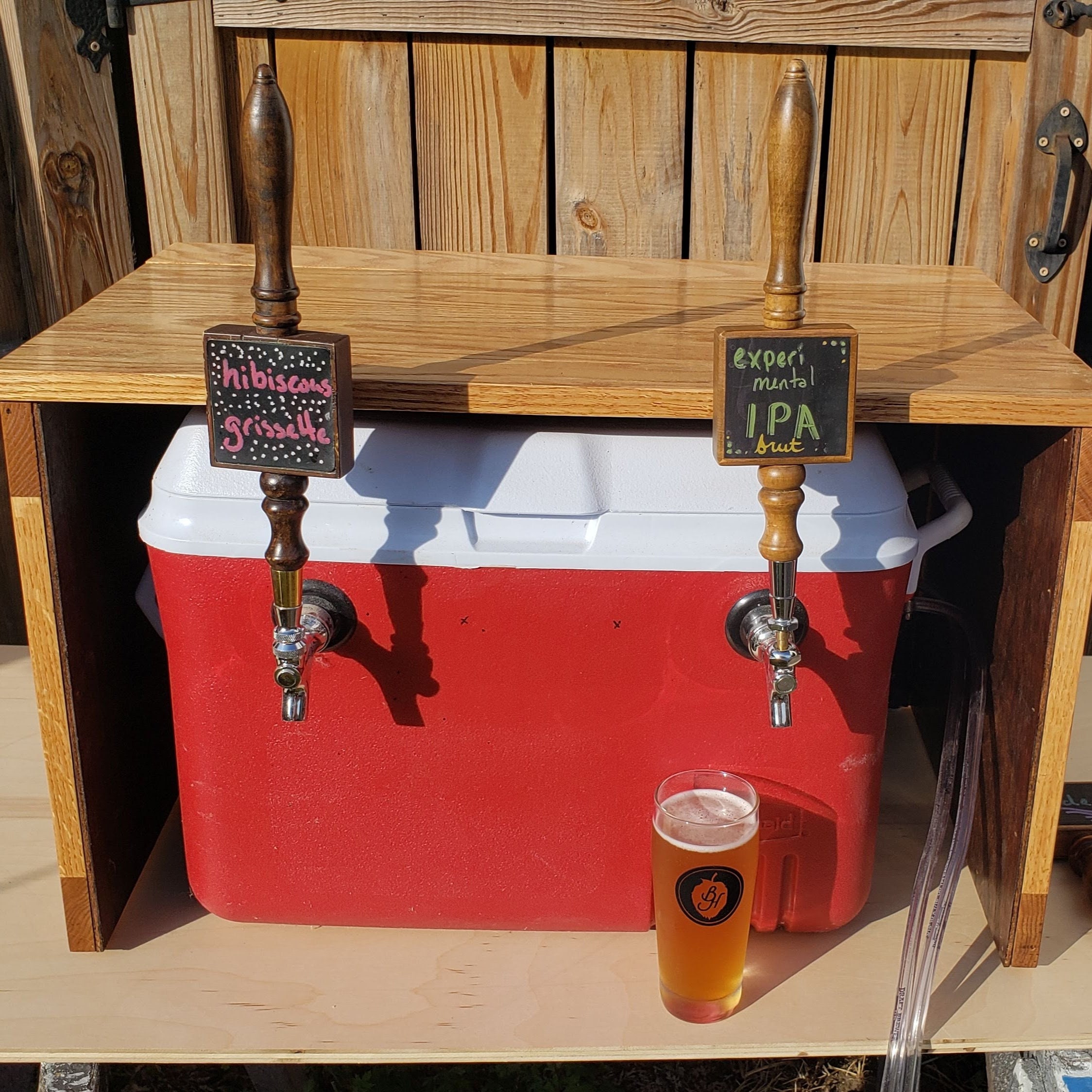 DIY Wood Jockey Box Cover Plans Collapsible Homebrew Etsy