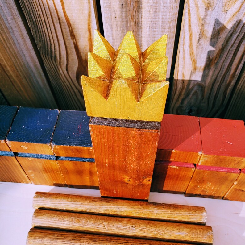 DIY Kubb Set With King Variations Build Plans PDF Plans Etsy