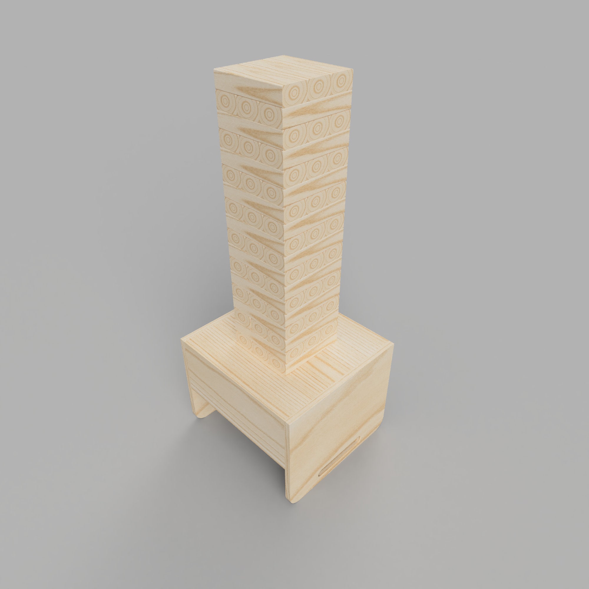 DIY Lawn Jenga Build Plans PDF Plans Yard Jenga Etsy