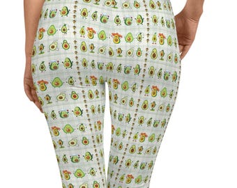 Leuke legging met avocadopatroon | All-over print