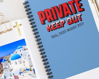 Privé bewaren Ja, dit betekent dat je notitieboek spiraalvormig | Geregeld dagboek