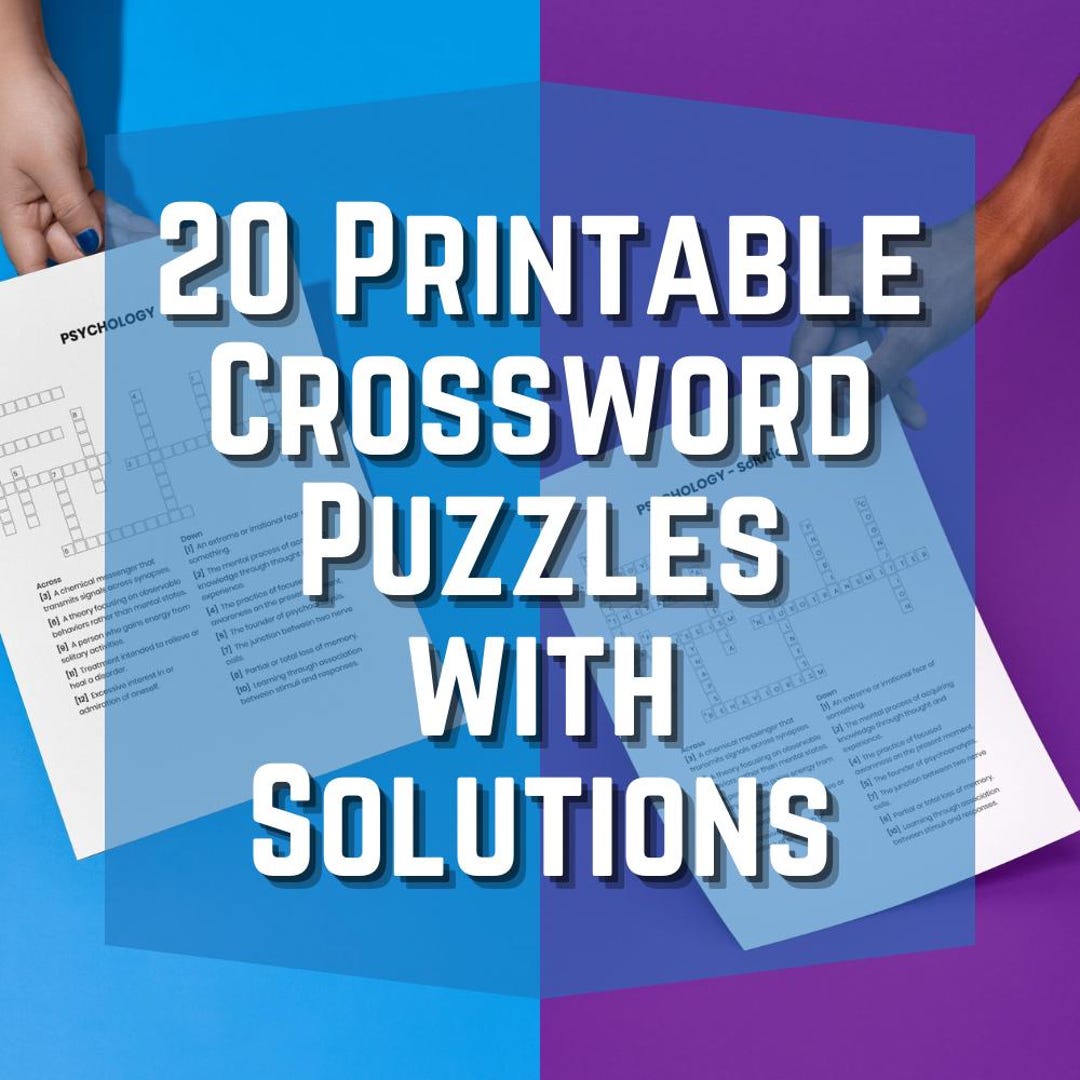 KDP Ready Crossword Puzzles Collection: 20 Professional Crosswords for ...