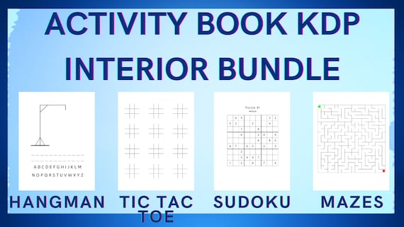 Tic Tac Toe Game Book KDP Interior