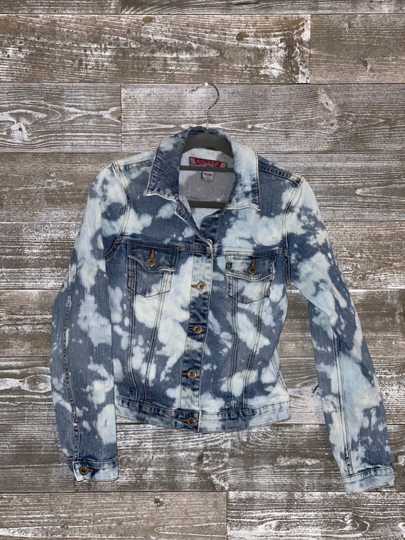 Acid Wash Silver Jeans Jean Jacket 