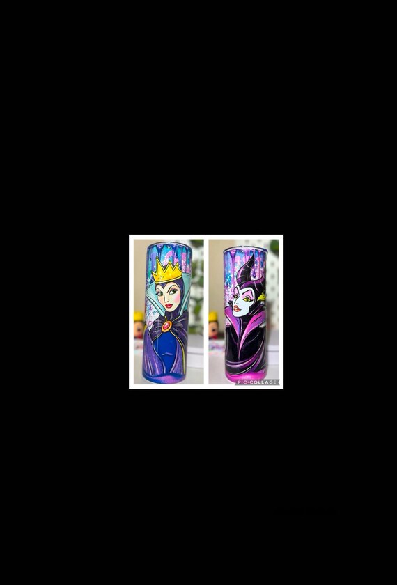 Maleficent Tumbler| Disney Villain Coffee Tumbler| Sleeping Beauty Tumbler| Evil Queen Tumbler| Sublimation cup| Spooky season cup