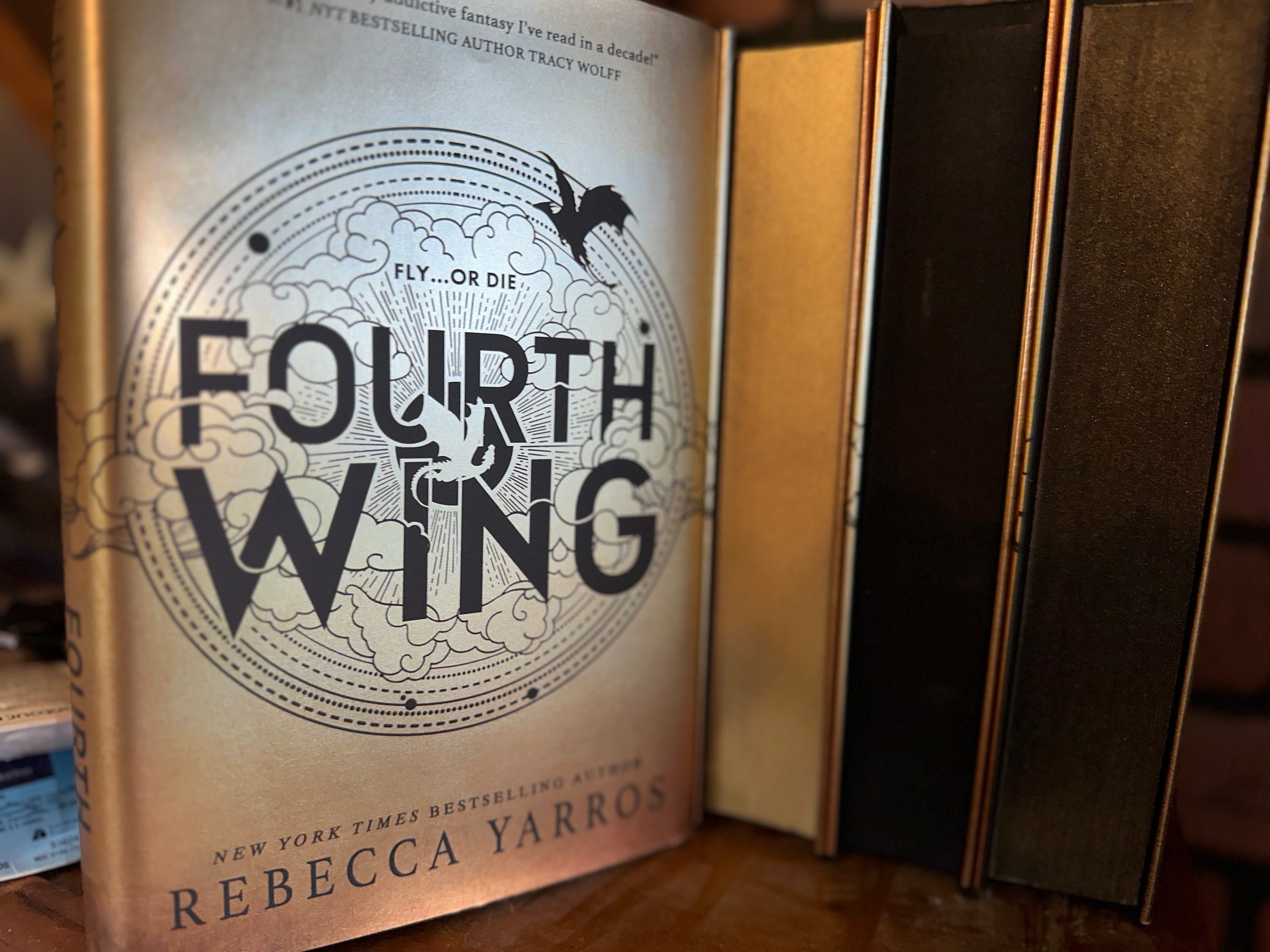 Solid Sprayed Edge of Fourth Wing and Iron Flame - Etsy