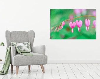Pink Heart Flower, Digital Print, Flower Decor, Digital Download, Digital Print, Home Decor, Wall Art, Wall Decor
