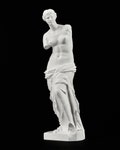 Aphrodite "Venus de Milo" ancient Greek statue 3D printed scan product logo