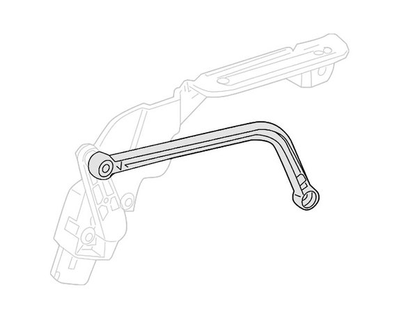 Mercedes-Benz Scheinwerfer Scheinwerfer Höhe Füllstandsmesser Arm 
