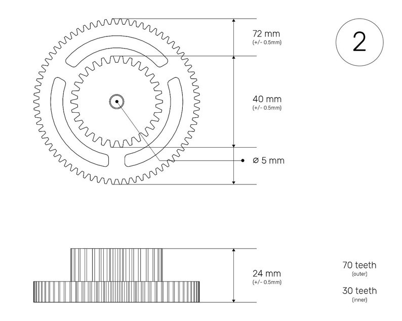 Peg Perego Gaucho, Gaucho Grande, Gaucho Silver, Gaucho Rock'in, John Deere OFF ROAD 4x4, Gator, Magica motor replacement gears sprockets image 7