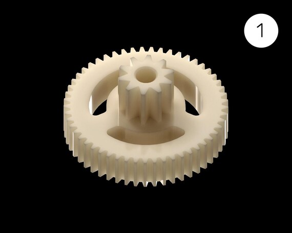 Juego De 5 Engranajes Piñón 32P De Aleación De Aluminio 7075 – Para Motor RC 12T-16T, Eje De 3.175 Mm, Dorado