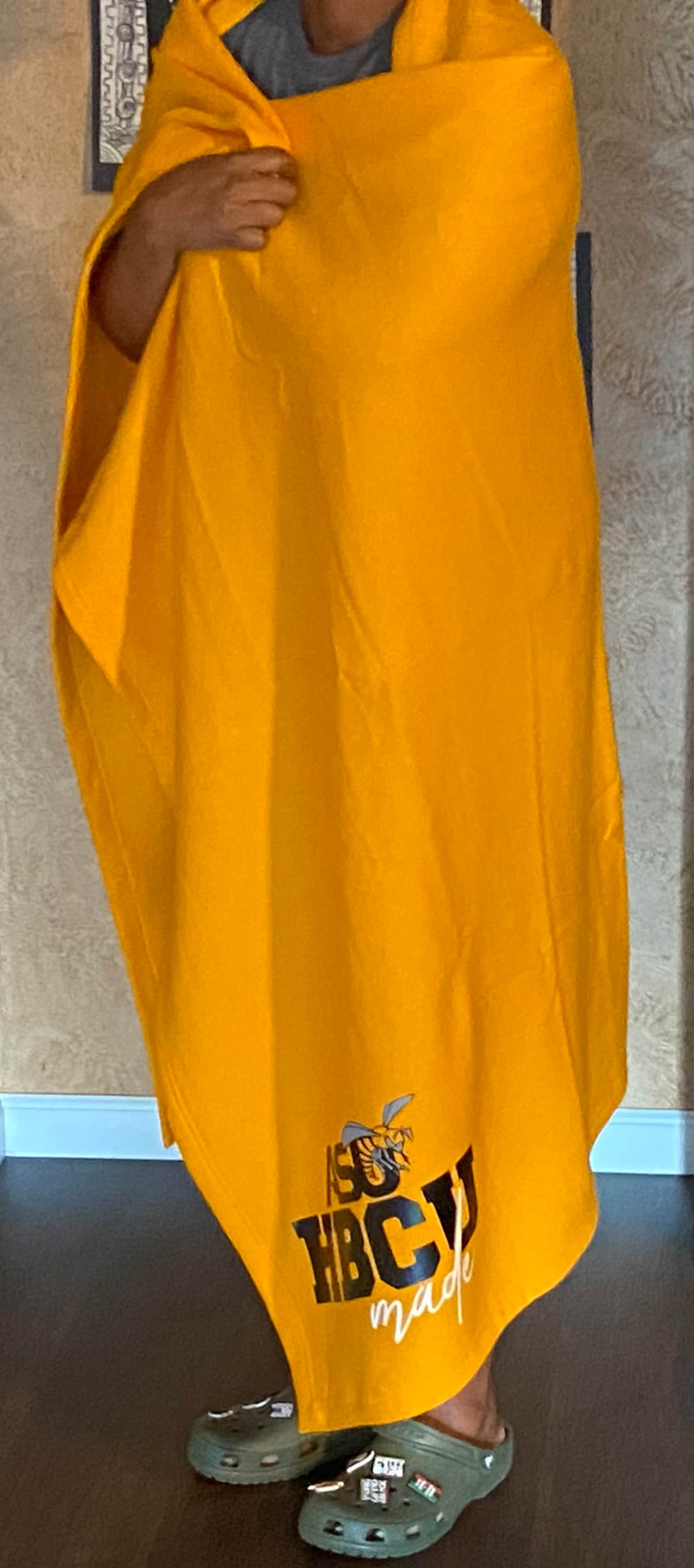 Alabama State University HBCU Stadium Blanket Throw Blanket Etsy