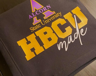 Alcorn State University HBCU Stadium Blanket, Throw Blanket, Spirit Blanket, HBCU College