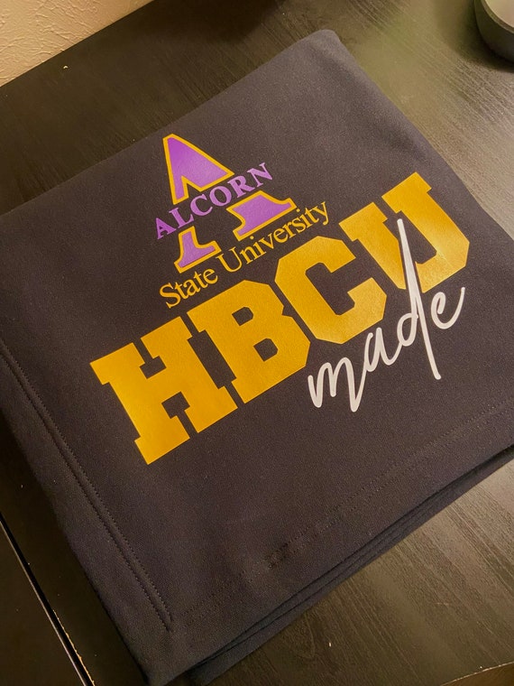 Alcorn State University HBCU Stadium Blanket Throw Blanket Etsy