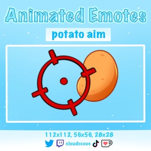 Potato Aim ANIMATED EMOTE